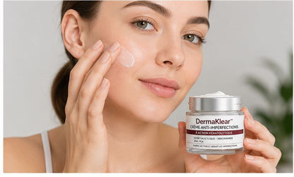 DermaKlear™ Crème Anti-Imperfections | Technologie Kératolytique Pure Peau nette en 7 minutes