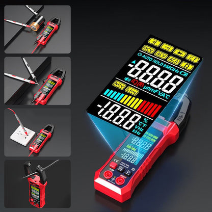 🔧 50 % DE RÉDUCTION ! Pince ampèremétrique numérique tout-en-un – Mesure précise jusqu’à 600 A, lampe intégrée, détection NCV & test diodes – Idéale pour pros et bricoleurs ! ⚡📏