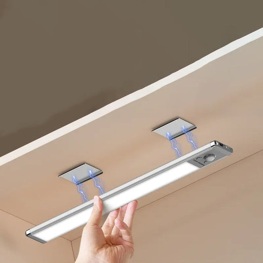 💥50 % de réduction🏆Lampe LED d’armoire intelligente avec détecteur de mouvement