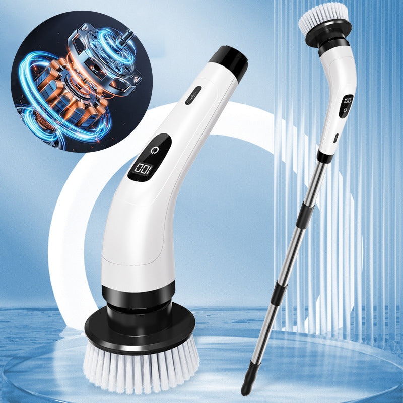 🔥VENTE LIMITÉE 50 % DE RÉDUCTION !!🔥Brosse de nettoyage électrique 9 en
